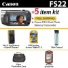 Get Canon FS22Kit2-BFLYK1 - FS22 Dual Flash Memory Camcorder 3420B001AA PDF manuals and user guides