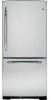 Get GE GDSL0KCXLS - CleanSteel 20.2 cu. Ft. Bottom-Freezer Refrigerator PDF manuals and user guides