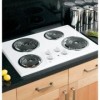 Get GE JP328WKWW - 30inch Electric Cooktop PDF manuals and user guides