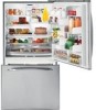Get GE PDSS5NBX - Profile - 25.3 cu. Ft. Bottom Freezer Refrigerator PDF manuals and user guides