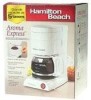 Get Hamilton Beach C40107 - Morning Maker Coffee PDF manuals and user guides
