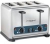 Get Hamilton Beach HTS450 - 400 Slice/Hr Heavy-Duty Toaster PDF manuals and user guides