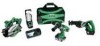 Get Hitachi KC18DBL - HXP Lithium-Ion Cordless 4-Tool Combo PDF manuals and user guides