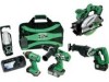 Get Hitachi KC18DBLWH18P4 - Lithium Ion 5 Piece 18 Volt Tool PDF manuals and user guides