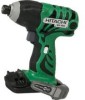 Get Hitachi WH18DLP4 - 18V, 1/4inch Hex Drive Impact Driver PDF manuals and user guides