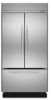 Get KitchenAid KBFC42FTS - 42inch Bottom Mount Refrigerator PDF manuals and user guides