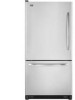 Get Maytag MBF2258WES - 22 cu. Ft. EcoConserve Bottom Mount Refrigerator PDF manuals and user guides