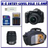 Get Pentax Pentax K-x w/ 18-55mm & 50-200mm K#2 - K-x 12.4MP Digital SLR Camera PDF manuals and user guides
