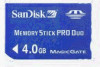 Get SanDisk SDMSPD-4096-P36 - Memory Stick PRO Duo 4GB PDF manuals and user guides
