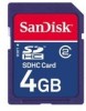 Get SanDisk SDSDB-4096-A11 - 4 GB Class 2 SDHC Flash Memory Card PDF manuals and user guides