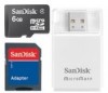 Get SanDisk SDSDQ-6144-E11M - 6GB MicroSDHC Memory Card PDF manuals and user guides