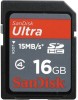 Get SanDisk SDSDRH-016G-P36 - 16GB Ultra 15MB/s SDHC SD Card Class 4 Retail Packaging PDF manuals and user guides