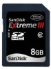 Get SanDisk SDSDX3-008G - 8GB EXTREME III SDHC SD Card Class 6 PDF manuals and user guides