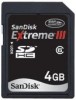 Get SanDisk SDSDX3-4096 - 4GB EXTREME III SDHC SD Card Static PDF manuals and user guides