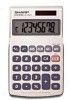 Get Sharp EL240SB - 8 Digit Twin Power Slant Display Handheld Calculator PDF manuals and user guides