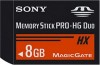 Get Sony MSHX8G - Memory Stick PRO-HG Duo HX 8 GB Flash Card PDF manuals and user guides