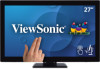 Get ViewSonic TD2760 - 27 1080p Ergonomic 10-Point Multi Touch Monitor with RS232 HDMI and DP PDF manuals and user guides