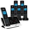 Get Vtech Six Handset Expandable Cordless Phone System with Digtial Answering System and Caller ID PDF manuals and user guides