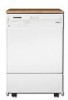 Get Whirlpool DP940PWSQ - 6 in. Console Portable Dishwasher PDF manuals and user guides