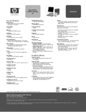 HP Pavilion a200 HP Pavilion Desktop PC - (English) a288n Product Datasheet and Product Specifications