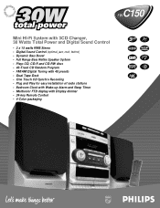 Philips FWC150 Leaflet