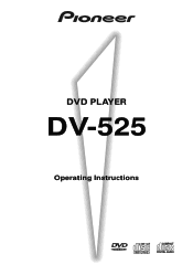 Pioneer DV-525 Owner's Manual