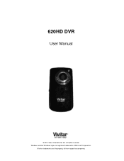 Vivitar DVR 620HD Camera Manual