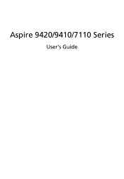Acer Aspire 7110 Aspire 9420/9410/7110 User's Guide EN