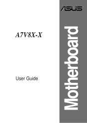 Asus A7V8X-X A7V8X-X User Manual