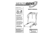 HealthRider 500i Treadmill User Manual