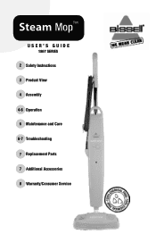 Bissell Steam Mop™ 18677 User Guide - English
