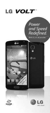 LG LS740 Boost Mobile Update - Lg Volt Ls740 Boost Mobile Brochure