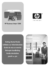 HP 1200d HP Business Inkjet 1200 - Getting Started Guide
