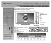 Insignia NS-P501Q-10A Quick Setup Guide (English)