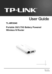 TP-Link TL-MR3040 User Guide