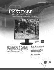 LG L1953TX Brochure