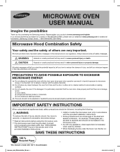 Samsung ME16H702SEB/AA User Manual (English)
