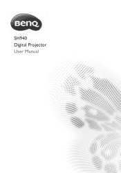BenQ SH940 1080p Full HD DLP Projector User Manual
