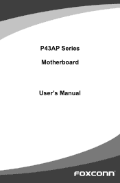 Foxconn P43AP English Manual.