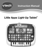 Vtech Little Apps Light-Up Tablet User Manual