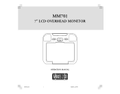 Audiovox MM701 Operation Manual