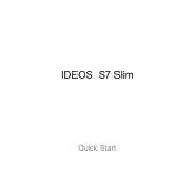 Huawei IDEOS S7 Slim Quick Start Guide