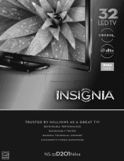 Insignia NS-32D201NA14 Information Brochure (English)