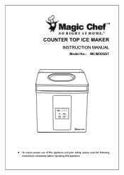 Magic Chef MCIM30SST User Manual