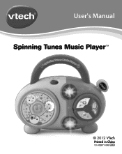 Vtech Spinning Tunes Music Player User Manual