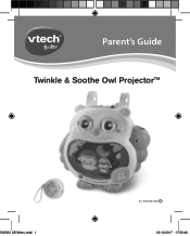 Vtech Twinkle & Soothe Owl Projector User Manual