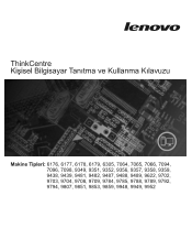 Lenovo ThinkCentre A57 (Turkish) User guide