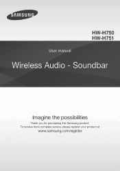 Samsung HW-H750 User Manual