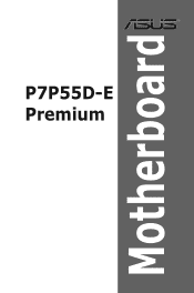 Asus P7P55D-E PREMIUM User Manual