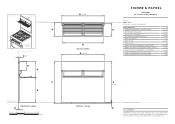 Fisher and Paykel RDV3-304-L Data Sheet Dual Fuel Range with Backguard BGRV2-3030